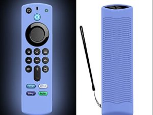 Blue Remote Case Cover Replacement for TV Stick (3rd Gen) 2021 Release Voice Remote