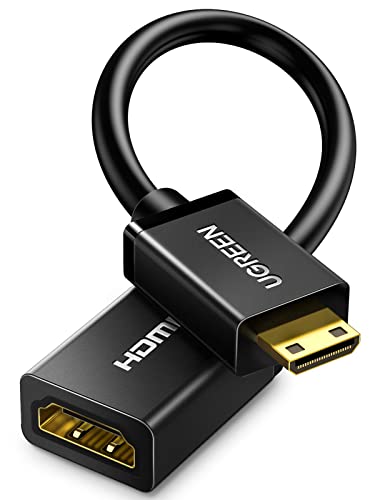 UGREEN Mini HDMI Adapter Mini HDMI to HDMI Female Cable 4K Compatible with Raspberry Pi Zero 2 W/W DSLR Camera Camcorder Graphics Video Card Laptop Pico Projector Tablet 8 Inch UGREEN Mini HDMI Adapter Mini HDMI to HDMI Female Cable 4K Compatible with Raspberry Pi Zero 2 W/W DSLR Camera Camcorder Graphics Video Card Laptop Pico Projector Tablet 8 Inch