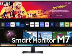 SAMSUNG 43" M70B Series 4K UHD USB-C Smart Monitor & Streaming TV