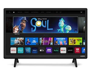VIZIO D-Series 24inch Class LED HDTV Smart TV - D24f-G9 (Renewed)