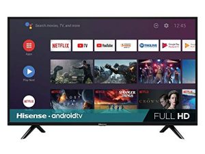 Hisense 40-Inch 40H5500F Class H55 Series Android Smart TV with Voice Remote (2020 Model)