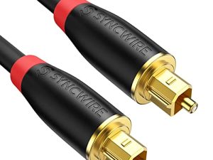 Digital Optical Audio Cable Toslink Cable - [24K Gold-Plated