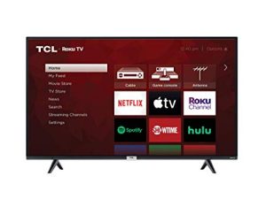 TCL 43S435 43 inch LED 4-Series Roku Smart 4K UHD TV (Renewed)