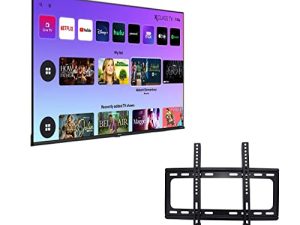 Hisense 50-Inch Class 4K UHD 2160p XClass TV LED LCD Smart TV HDMI USB Refresh Rate 60 Hz + Free Wall Mount (No Stands) 50A6GX (Renewed)