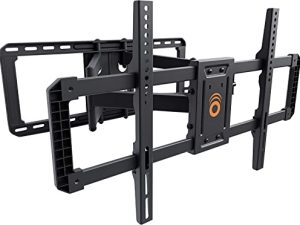 ECHOGEAR TV Wall Mount for Large TVs Up to 90" - Full Motion With Smooth Swivel