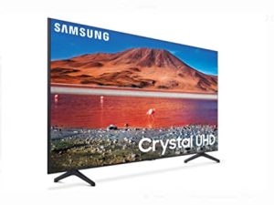 Samsung 43-inch TU-7000 Series Class Smart TV | Crystal UHD - 4K HDR - with Alexa Built-in | UN43TU7000FXZA