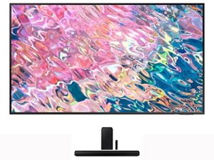 SAMSUNG QN50Q60BAFXZA 50" QLED Quantum HDR 4K Smart TV with a HW-Q600B 3.1.2ch Soundbar with Dolby Audio (2022)