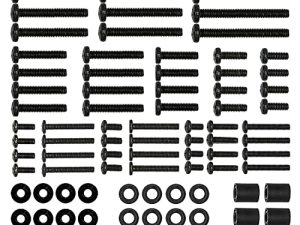 WALI Universal TV Mounting Hardware Kit Set Includes M4 M5 M6 M8 TV Screws and Spacer Fit Most TVs up to 80 inch (UVSP)
