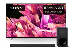 Sony 65 Inch 4K Ultra HD TV X90K Series: BRAVIA XR Full Array LED Smart Google TV