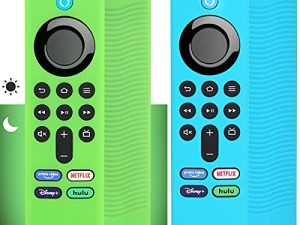 [2 Pack] Pinowu Firetv Remote Cover Compatible with Fire TV Stick 4K / 4K Max Voice Remote (3rd Gen)