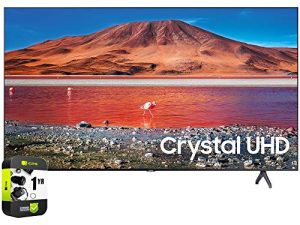 Samsung UN43TU7000FXZA 43 inch 4K Ultra HD Smart LED TV 2020 Model Bundle with CPS Enhanced Protection Pack