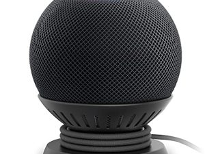 PlusAcc Compatible with HomePod Mini Stand - Desk Table Stand Holder for Home Pod Mini