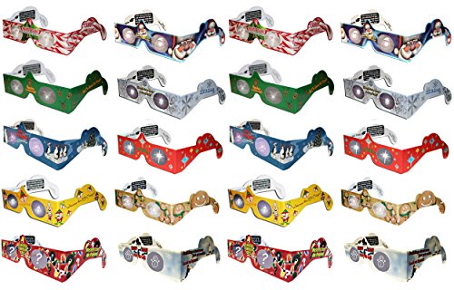 Holiday Specs 3D Holiday Glasses-Magical images will appear before your eyes! Perfect party favor for any holiday celebration! See Santa Holiday Specs 3D Holiday Glasses-Magical images will appear before your eyes! Perfect party favor for any holiday celebration! See Santa