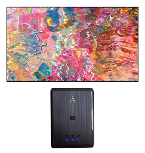 SAMSUNG QN55Q80BAFXZA 55" 4K Ultra HD Smart TV with an Austere 3S-PS4-US1 4-Outlet Power with Omniport USB (2022) SAMSUNG QN55Q80BAFXZA 55" 4K Ultra HD Smart TV with an Austere 3S-PS4-US1 4-Outlet Power with Omniport USB (2022)
