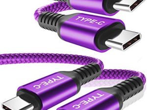 Basesailor USB Type C to C 100W Cable 10ft/2Pack