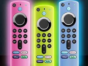 (3 Pack) ONEBOM Firstick Remote Cover for Alexa Voice Remote