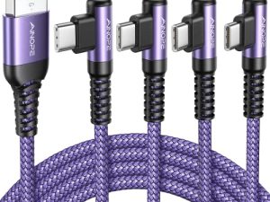 4-Pack [10/6.6/3.3/3.3ft] USB C Cable