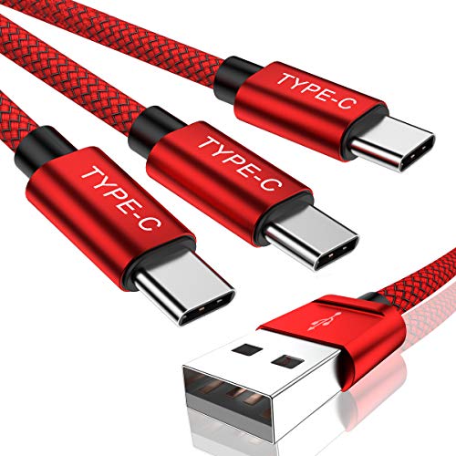 USB Type C Charger Cable 3Pack 1.5/3.3/6.6FT USB Type C Charger Cable 3Pack 1.5/3.3/6.6FT