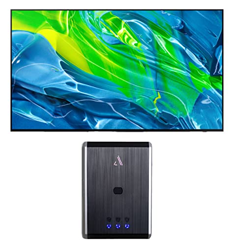 SAMSUNG QN55S95BAFXZA 55" Quantum OLED HDR UHD 4K Smart TV with an Austere 7S-PS4-US1 4-Outlet Power with Omniport USB (2022) SAMSUNG QN55S95BAFXZA 55" Quantum OLED HDR UHD 4K Smart TV with an Austere 7S-PS4-US1 4-Outlet Power with Omniport USB (2022)
