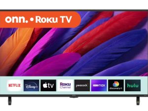 ONN 43-Inch Class 4K (2160P) Smart LED TV Compatible with Netflix