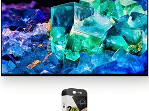 Sony XR55A95K 55 inch BRAVIA XR A95K 4K HDR OLED TV with Smart Google TV 2022 Model Bundle with Premium 2 YR CPS Enhanced Protection Pack