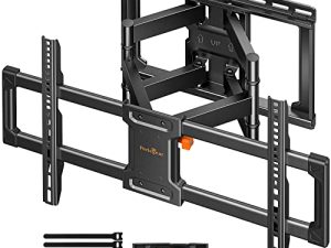 Perlegear Full Motion TV Wall Mount for 42-85 inch TVs up to 132 lbs