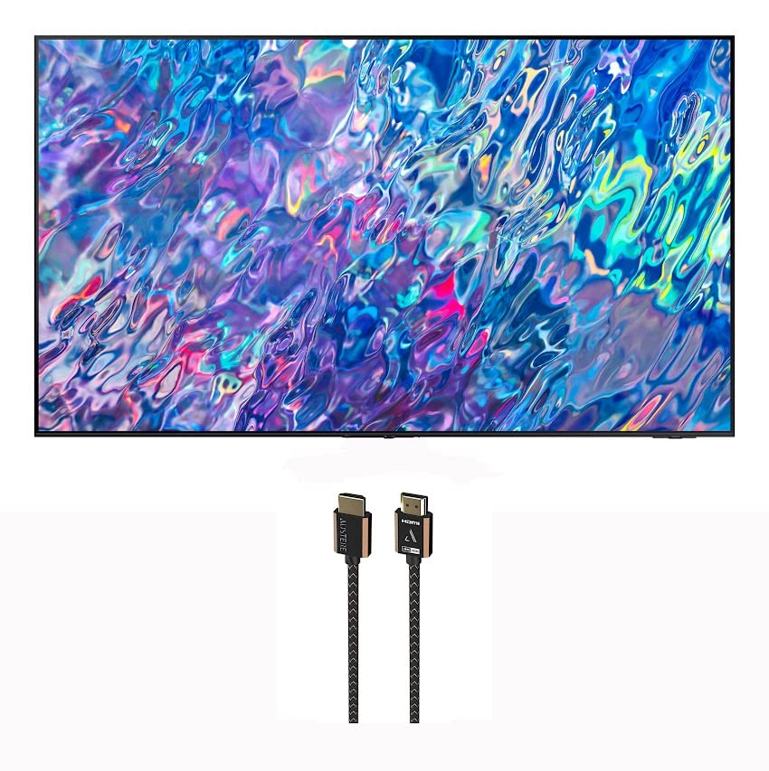 SAMSUNG QN65QN85BAFXZA 65" 4K Neo QLED UHD Smart TV in Titan Black with an Austere 3S-4KHD2-2.5M III Series 4K HDMI 2.5m Cable (2022) SAMSUNG QN65QN85BAFXZA 65" 4K Neo QLED UHD Smart TV in Titan Black with an Austere 3S-4KHD2-2.5M III Series 4K HDMI 2.5m Cable (2022)